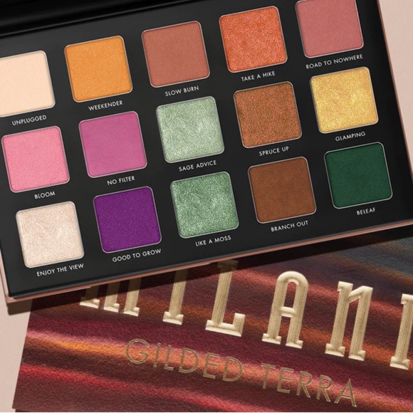 MILANI GILDED TERRA EYESHADOW PALETTE-NIB - Picture 3 of 6